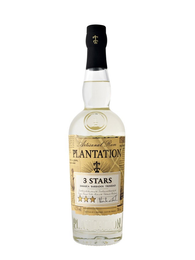 Plantation - Rhum blanc - 3 stars - 0,7L - 41°