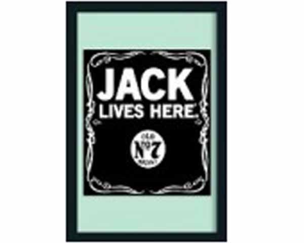 JD MIRROR JACK LIVES HERE L245