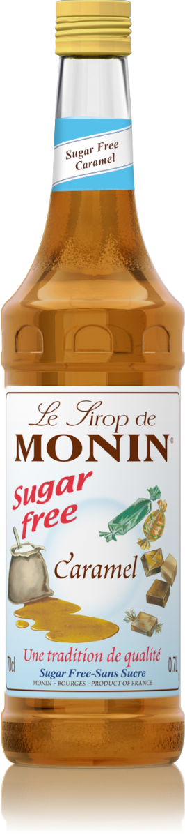 Monin Karamell-Sirup ohne Zucker 70 cl.