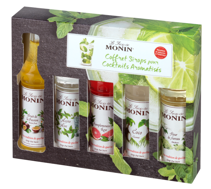 MONIN Cocktail syrup gift...