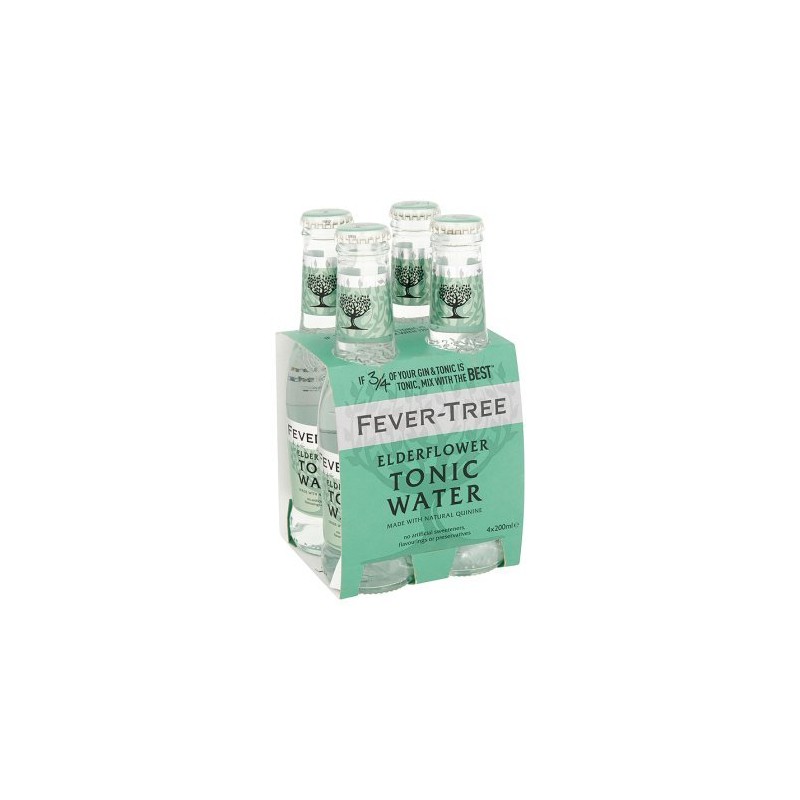 Fever-Tree Elderflower Tonic Pack 4 x 20 cl.