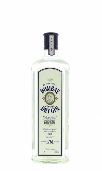 Bombay Dry Gin 37.5° 1L