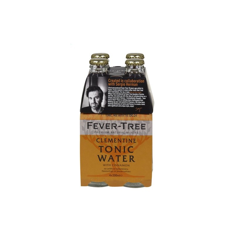 Fever-Tree Clementine & Cinnnamon Tonic 4 x 20 cl