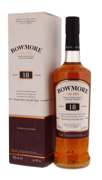 Bowmore 18 Years 43° 0.7L