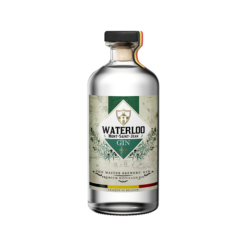 Gin de Waterloo 42° 0.5L Ferme de mont-saint-Jean