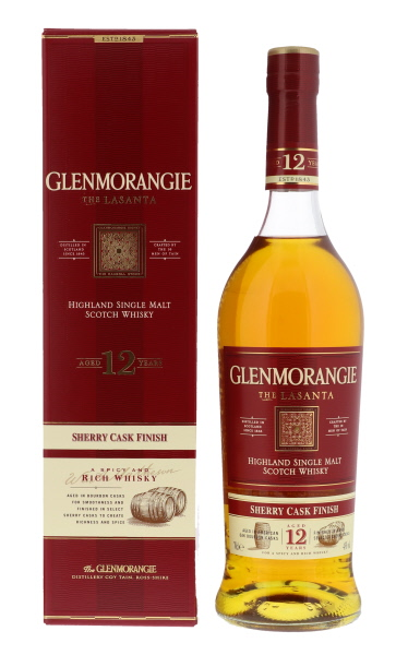 Glenmorangie Lasanta 12 Years ( Nouvelle bouteille ) 43° 0.7L