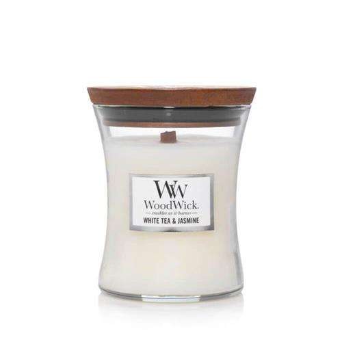 WoodWick – White Tea and Jasmine Medium Candle