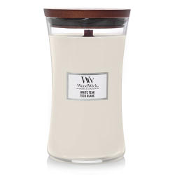 WoodWick – teck blanc Grande Bougie