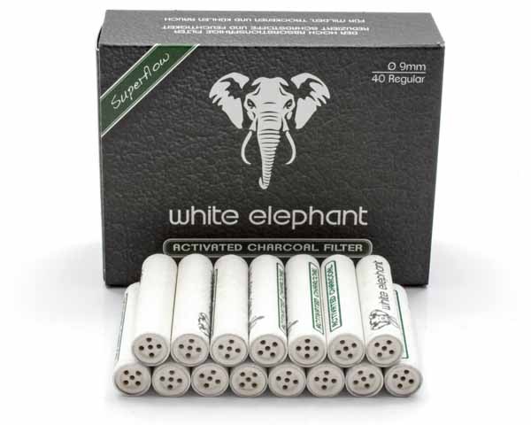 Filter White Elephant Activated Charcoal In 40 9Mm
