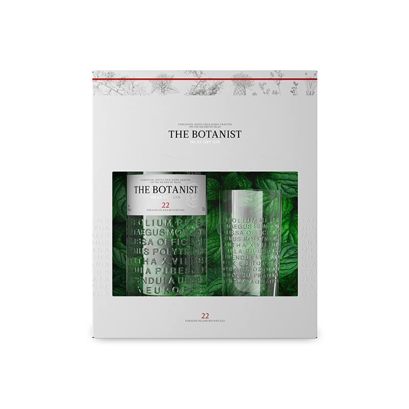 The Botanist Gin +  glass 46° 0.7L