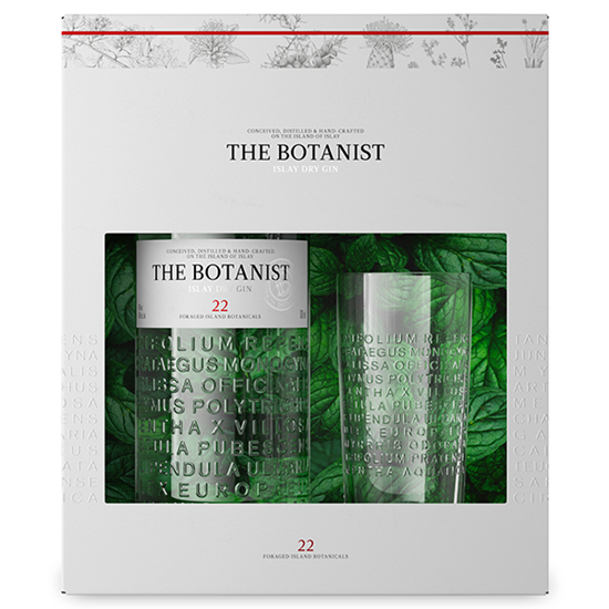 The Botanist Gin + Verre 46° 0.7L
